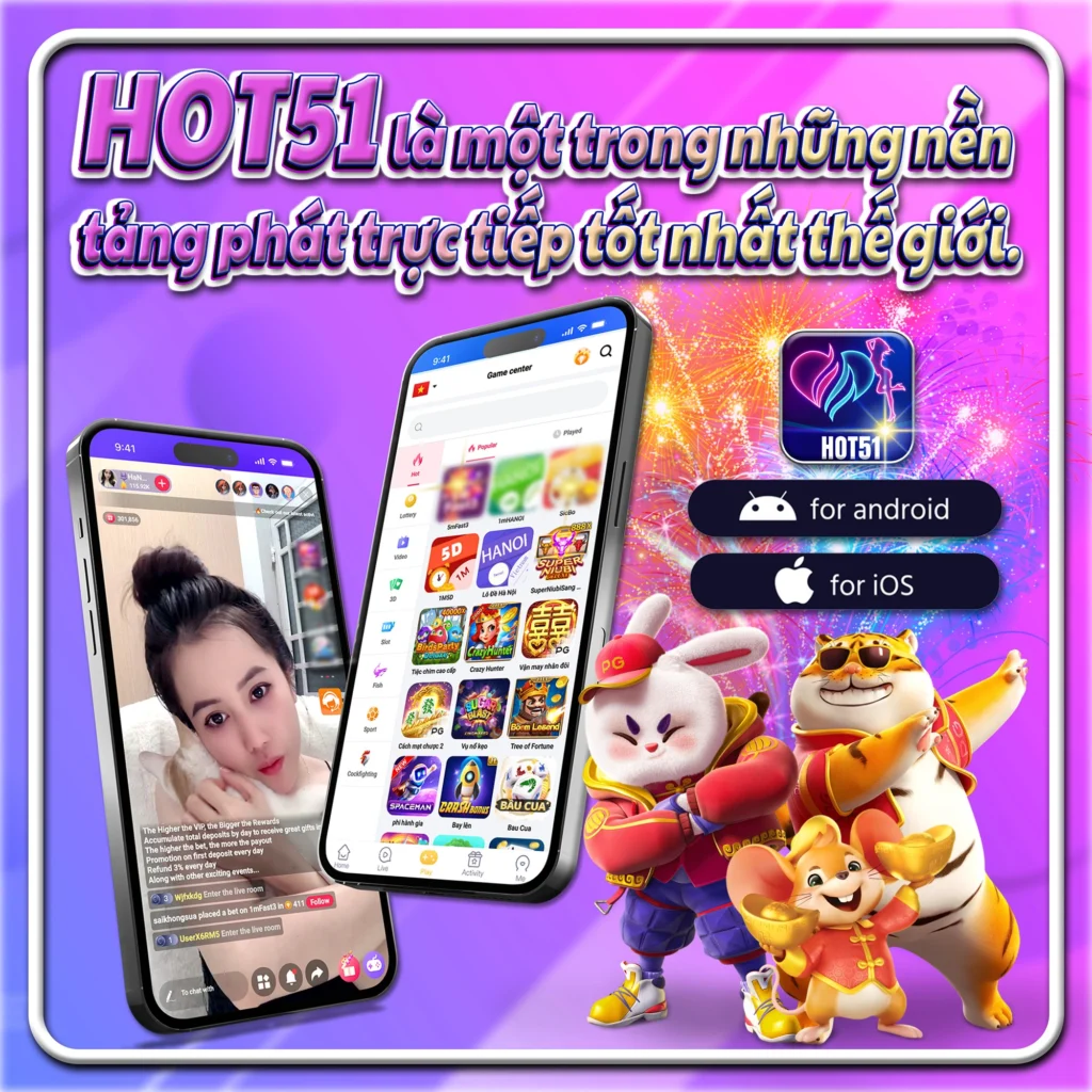 HOT51 apk mod casino and live stream