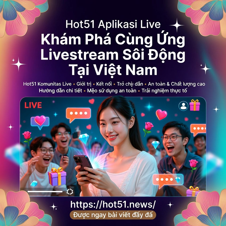 Hot51 Aplikasi Live: Khám Phá Cộng Đồng Livestream Sôi Động Tại Việt Nam