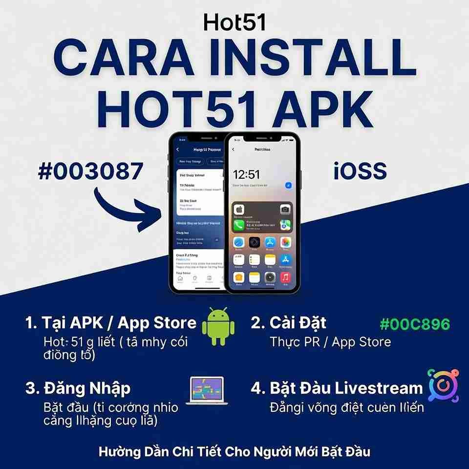 Cara Install Hot51 APK Trên Android & iOS Chi Tiết