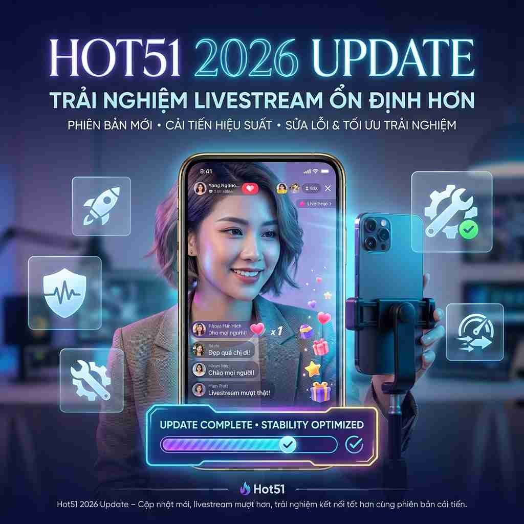 Hot51 2026 update: Những thay đổi mới và cải tiến đáng chú ý