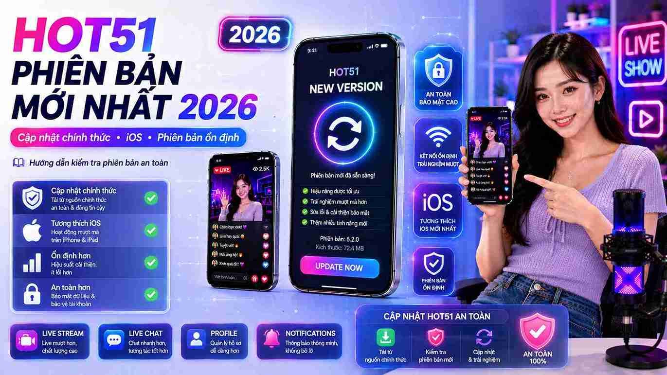 Hot51 phiên bản mới nhất 2026: Có gì đáng chú ý?