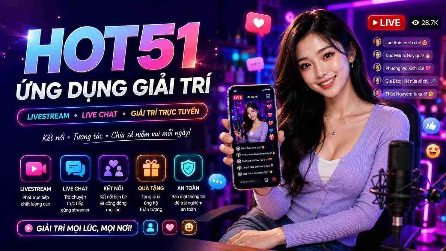 Hot51 Ứng Dụng Giải Trí: Tìm Hiểu Chức Năng Và Cách Sử Dụng
