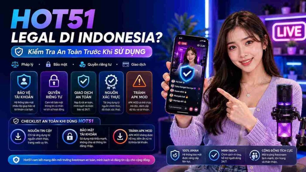Hot51 Legal di Indonesia: Cách Kiểm Tra An Toàn và Tính Hợp Pháp
