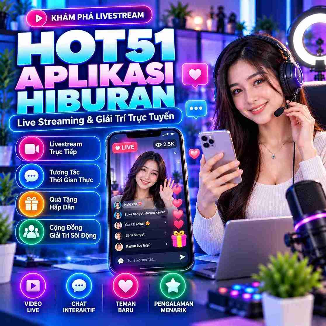 Hot51 aplikasi hiburan: Khám phá nền tảng giải trí trực tuyến