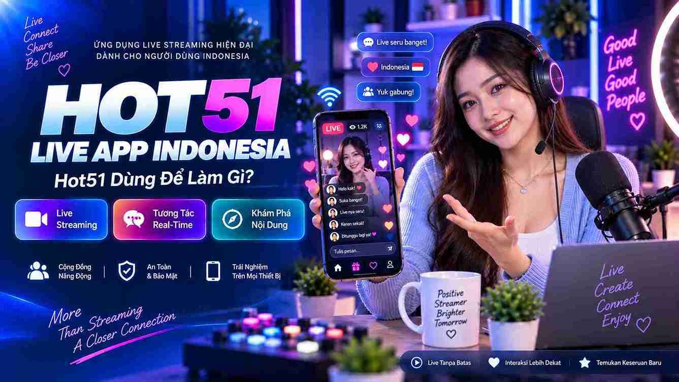 Hot51 Live App Indonesia: Đây Là Ứng Dụng Gì?